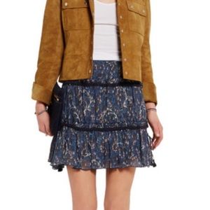 See By Chloé Floral Print Mini Skirt Size: Fr 34